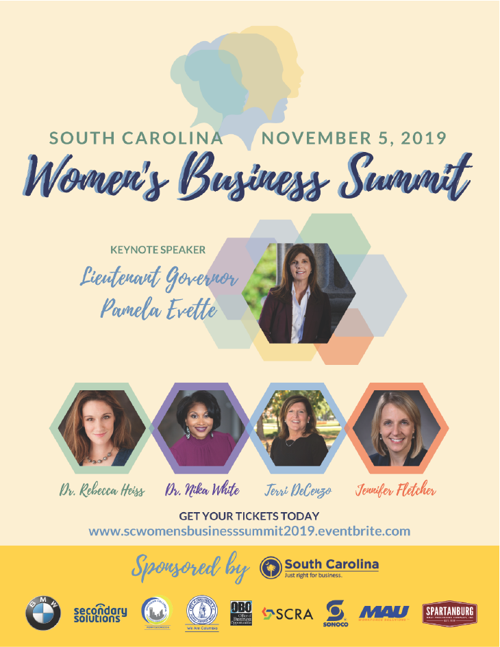 South Carolina Women's Business Summit South Carolina Department of